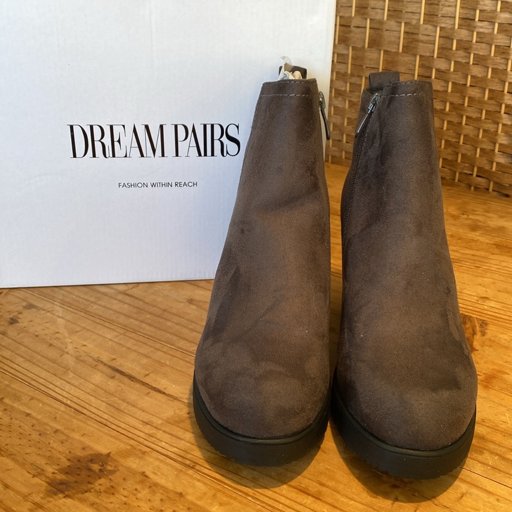🎉 NEW‼️ GREY PLATFORM ANKLE BOOTS‼️ - Picture 15 of 15